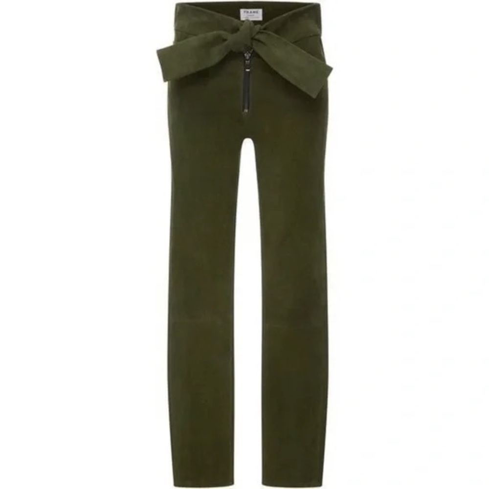 Frame Lamb Leather Pants